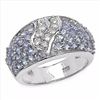 Image 1 : STERLING SILVER TANZANITE RING