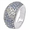 Image 2 : STERLING SILVER TANZANITE RING