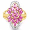 Image 3 : STERLING SILVER RUBY RING