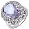 Image 1 : STERLING SILVER PINK AMETHYST RING