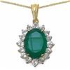 Image 1 : STERLING SILVER GREENY ONYX PENDANT