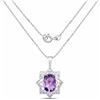 Image 2 : STERLING SIVLER BRAZILE AMETHYST PENDANT