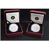 Image 1 : 2011 -Lot of 2 - $10 1/2oz Fine Silver Coin - Maple Leaf Forever