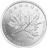 Image 2 : 2011 -Lot of 2 - $10 1/2oz Fine Silver Coin - Maple Leaf Forever