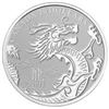 Image 1 : 2012 - $10 Silver Coin - Year of the Dragon - RCM Issue