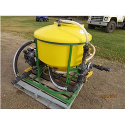 CHEM HANDLER WATER TANK AND PUMP