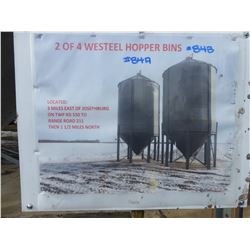 WESTEEL 2300 BU HOPPER BIN