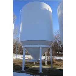 WHITE HOPPER BIN