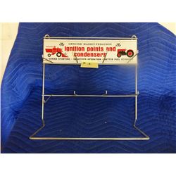 MASSEY FERGUSON POINTS/CONDENSOR METAL WALL DISPLAY RACK