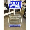 Image 1 : ATLAS BATTERY METAL DISPLAY STAND
