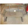Image 1 : WOODEN WAGON SEAT