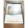 Image 2 : ALLIS CHALMERS RUMLEY LTD WOOD FRAMED ADVERTISEMENT