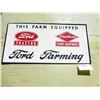 Image 1 : FORD FARMING METAL SIGN