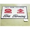 Image 2 : FORD FARMING METAL SIGN