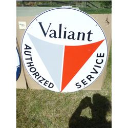 VALIANT SERVICE SIGN