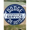 Image 2 : DODGE DESOTO SERVICE METAL SIGN