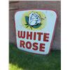 Image 1 : WHITE ROSE METAL SIGN