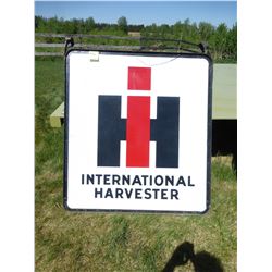 INTERNATIONAL HARVESTER METAL SIGN