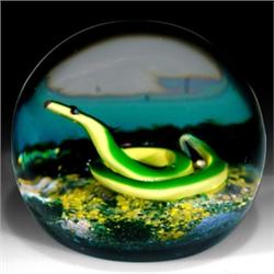 3: Baccarat 1971 Snake Paperweight