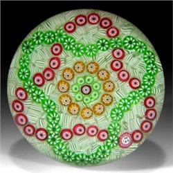7: Baccarat 1988 Trefoil Garlands Paperweight