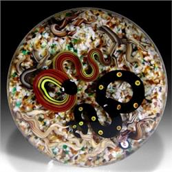 10: Bob Banford Dueling Snakes Paperweight