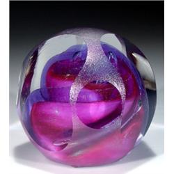 14: Brian 1985 Maytum Abstract Paperweight