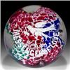 Image 1 : 35: Edward Rithner Frit Motto Paperweight