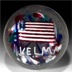 38: Antique American Patriotic Paperweight