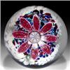 Image 2 : 51: Edward Rithner Red Flower Paperweight