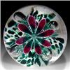 Image 2 : 52: Edward Rithner Ruby Flower Paperweight