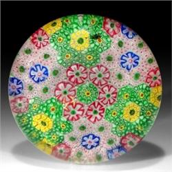 59: Chinese Low-domed Millefiori Paperweight