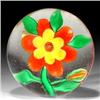 Image 1 : 61: Chinese Orange Flower Paperweight