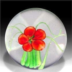 65: Chinese Single Flower Paperweight
