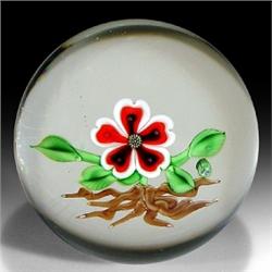 82: Orient & Flume 1983 Flower Paperweight
