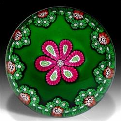 95: Perthshire 1977 SE Millefiori Paperweight