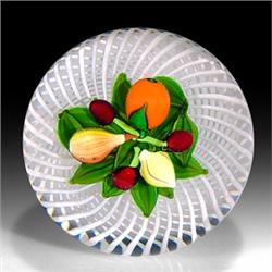 96: Perthshire 1980 Fruit Bouquet Paperweight
