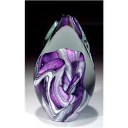 107: Eichholt 1997 Egg-shaped Paperweight