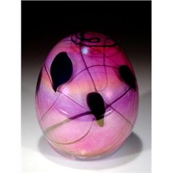 116: Gibson Magnum Encased Egg Paperweight