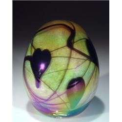 117: Gibson Magnum Encased Egg Paperweight