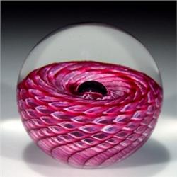 119: Glass Eye Studio Abstract Paperweight