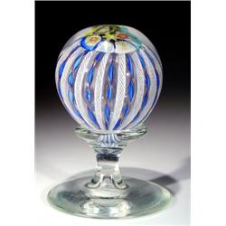126: Italian Murano Crown Mantle Ornament