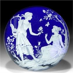 129: Italian Rome Low Portrait Paperweight