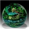 Image 2 : 130: J. Wolery Abstract Design Paperweight