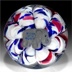 138: Joe St. Clair Elephant Paperweight