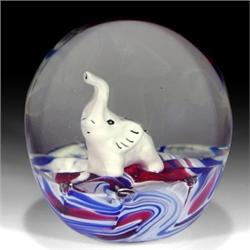139: Joe St. Clair Elephant Paperweight