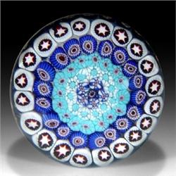 152: Antique Bohemian Millefiori Paperweight