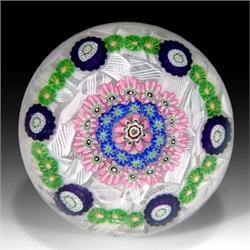 153: Antique Clichy Millefiori Paperweight