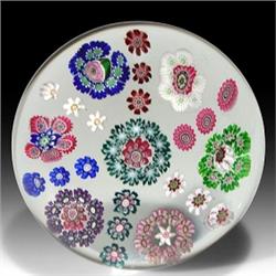 155: Antique Clichy Millefiori Paperweight