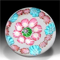 156: Antique Clichy Millefiori Paperweight