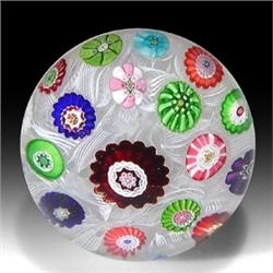 157: Antique Clichy Millefiori Paperweight
